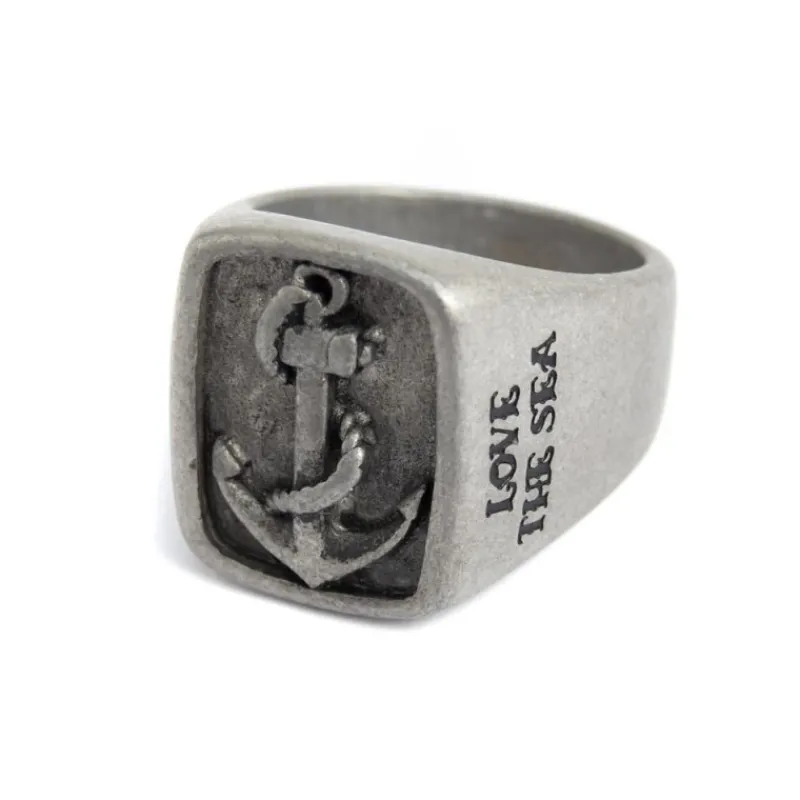 Discount Anello ancora brunita Anelli