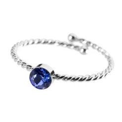 Fashion Anello con solitario 4 mm Anelli