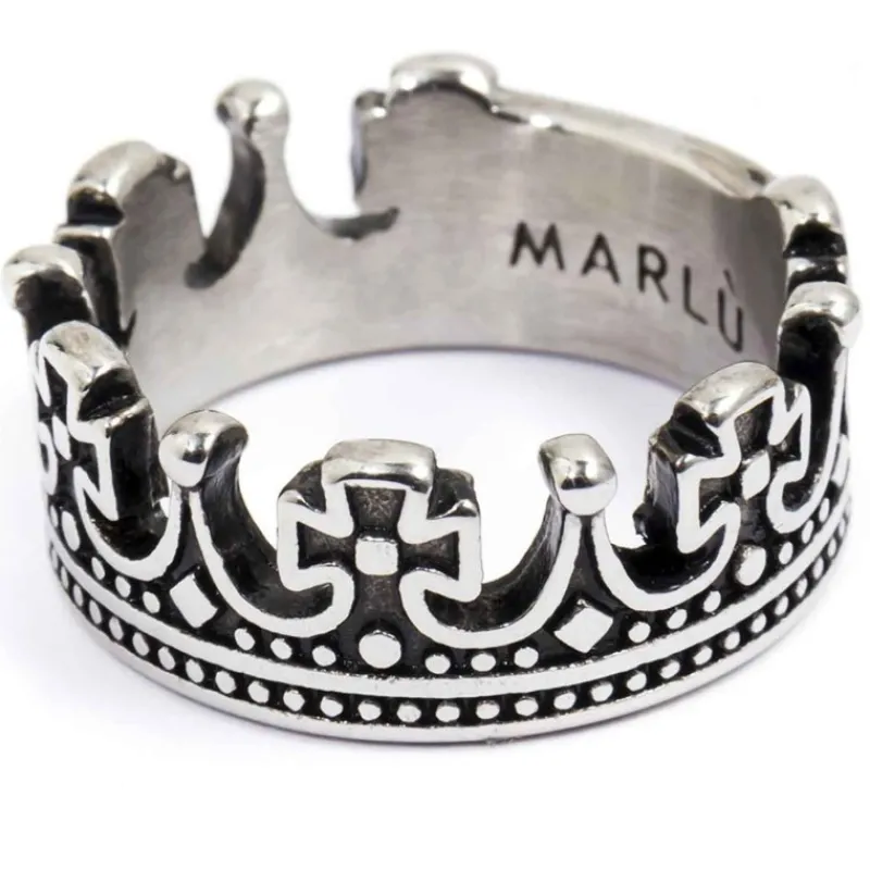 Hot Anello corona king Anelli