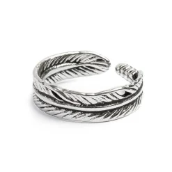 Sale Anello piuma Anelli