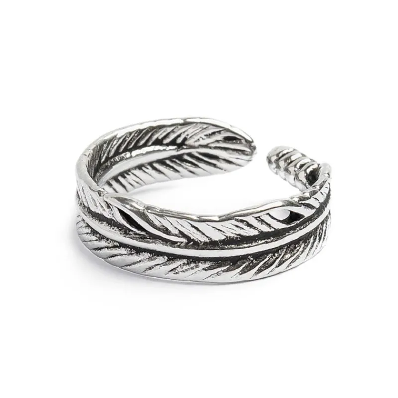 Sale Anello piuma Anelli