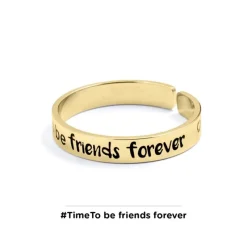 Fashion Anello timeto be friends forever Anelli