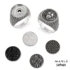 Outlet Anello tondo puntinato changy Changy