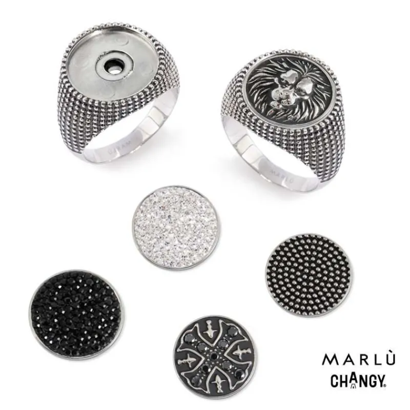 Outlet Anello tondo puntinato changy Changy