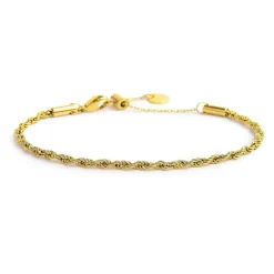 Outlet Bracciale catena a corda Bracciali