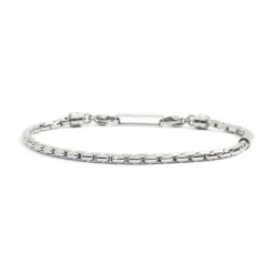 Online Bracciale catena oval box 3mm Bracciali