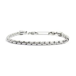 New Bracciale catena oval box 4mm Bracciali