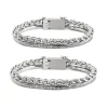 Outlet Bracciale catena sonaglio e snake Bracciali