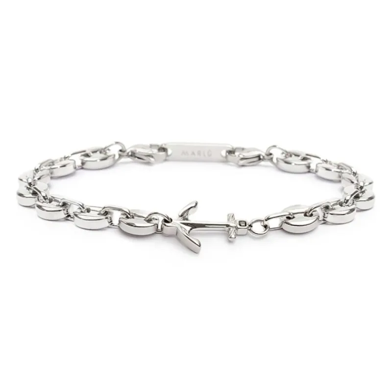 Best Bracciale con ancora catena marine Bracciali
