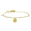 Fashion Bracciale con medaglietta rosa dei venti Bracciali