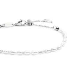 Clearance Bracciale con perle ovali Bracciali