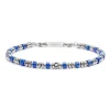 Best Bracciale con rondelle in pietra ed elementi in ematite Bracciali