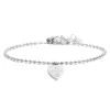 Hot Bracciale con sfere e cuore Bracciali