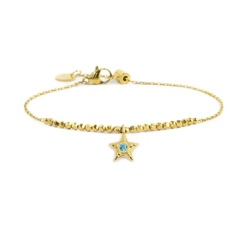 Online Bracciale con stella pendente Bracciali