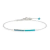 Discount Bracciale con zirconi e smalto Bracciali