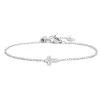 Discount Bracciale croce con cristalli Bracciali
