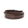 Sale Bracciale cuoio due giri Bracciali