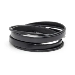 Discount Bracciale cuoio tre giri Bracciali