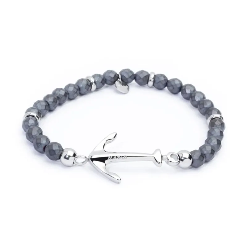 Discount Bracciale elastico con ancora Bracciali