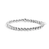 Sale Bracciale elastico sfere 4mm Bracciali