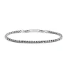 Discount Bracciale ematite sfaccettata e liscia Bracciali