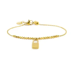 Online Bracciale lucchetto pendente ed ematite Bracciali