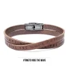 Sale Bracciale pelle timeto ride the wave Bracciali