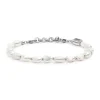 Outlet Bracciale perle di fiume masticate Bracciali