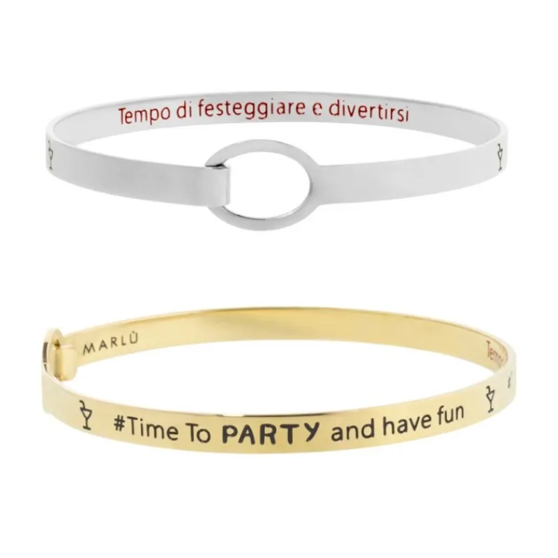 Hot Bracciale rigido cocktail Bracciali