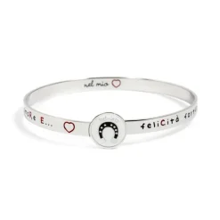 Online Bracciale rigido ferro di cavallo Bracciali