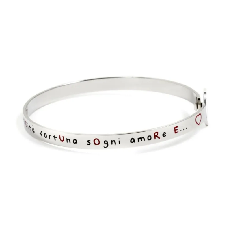 Online Bracciale rigido ferro di cavallo Bracciali
