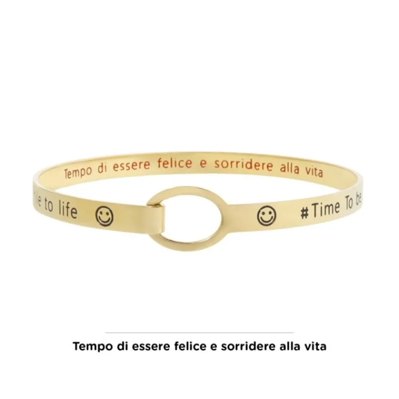 New Bracciale rigido smile Bracciali