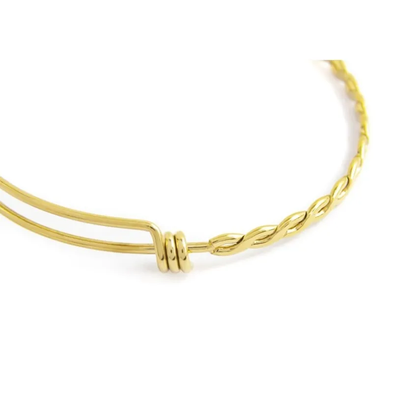Best Bracciale rigido sole pendente con perla Bracciali