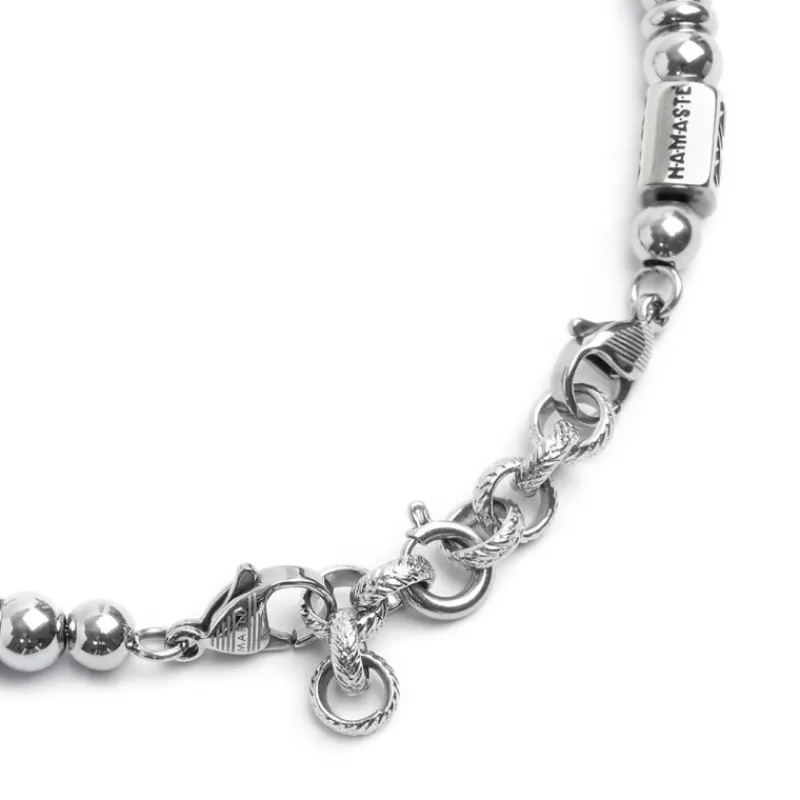 Sale Bracciale sfere ematite 6mm Bracciali