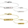 New Bracciale tag love Bracciali