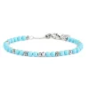 Best Bracciale turchese sfaccettato Bracciali