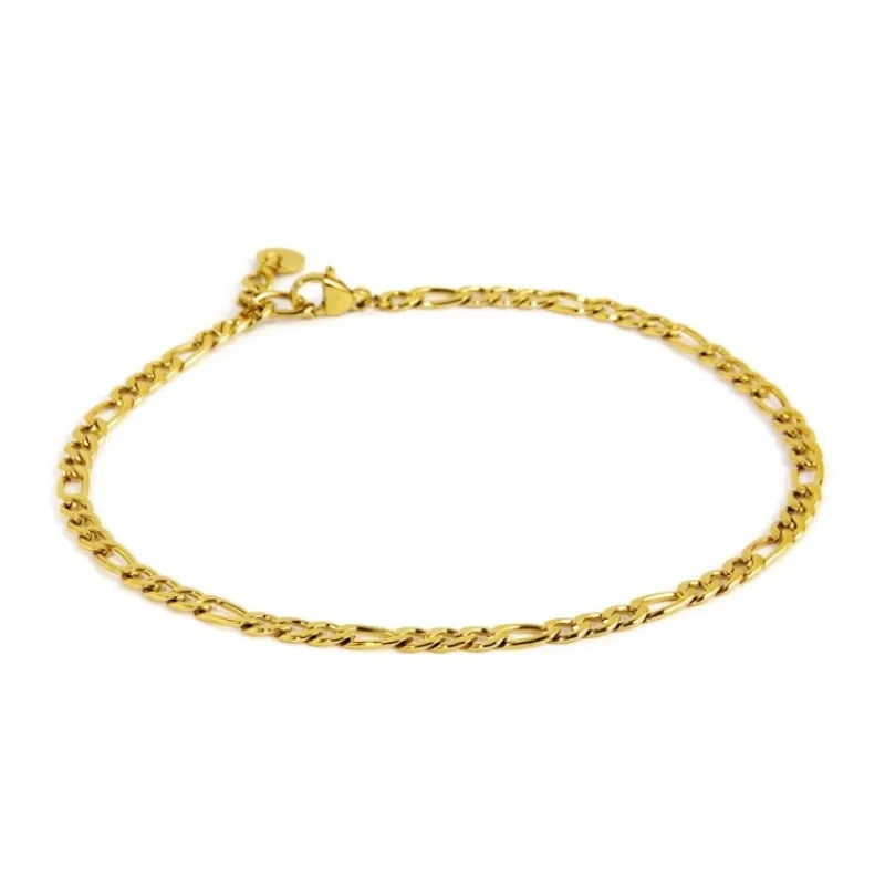 Sale Cavigliera catena figaro Cavigliere