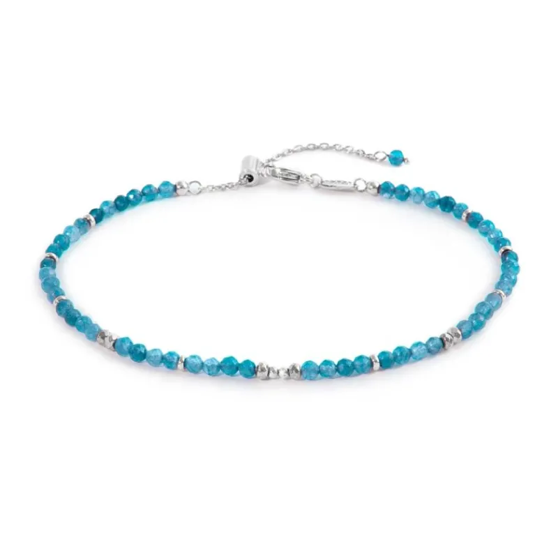 Discount Cavigliera con agata colorata ed ematite Cavigliere