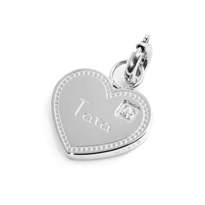 Best Charm cuore tata con zircone Charms