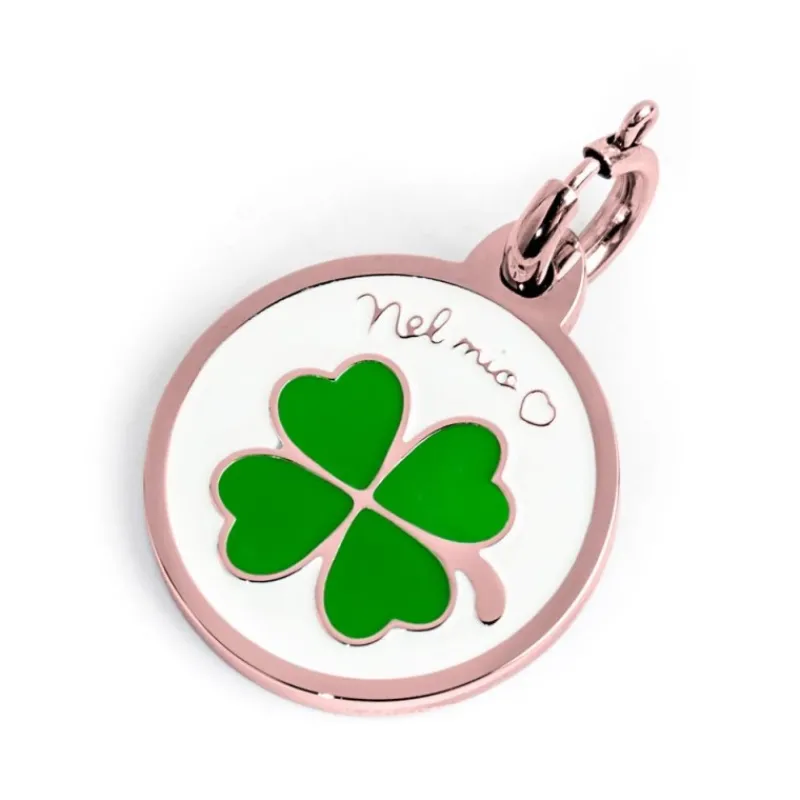 Outlet Charm quadrifoglio Charms