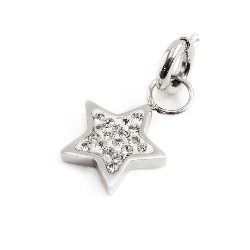 Fashion Charm stella con cristalli Charms