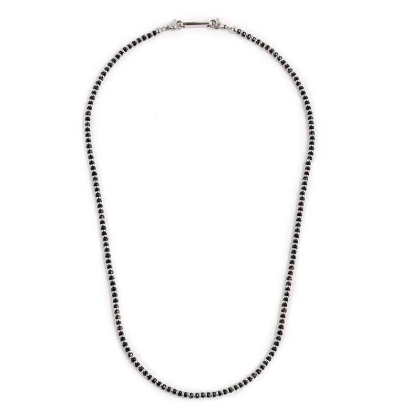 Hot Collana agata nera Collane