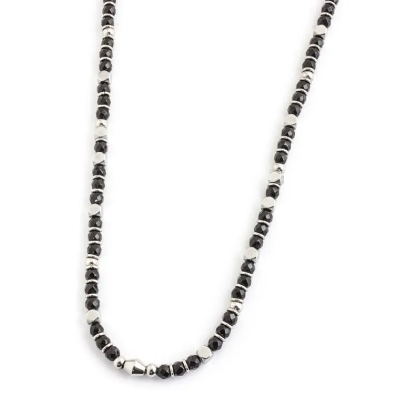 Outlet Collana agata sfaccettata Collane