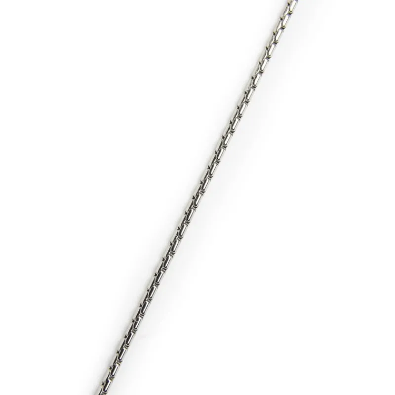 Sale Collana catena box oval 2mm Collane