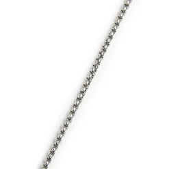 New Collana catena box rounded 3mm Collane