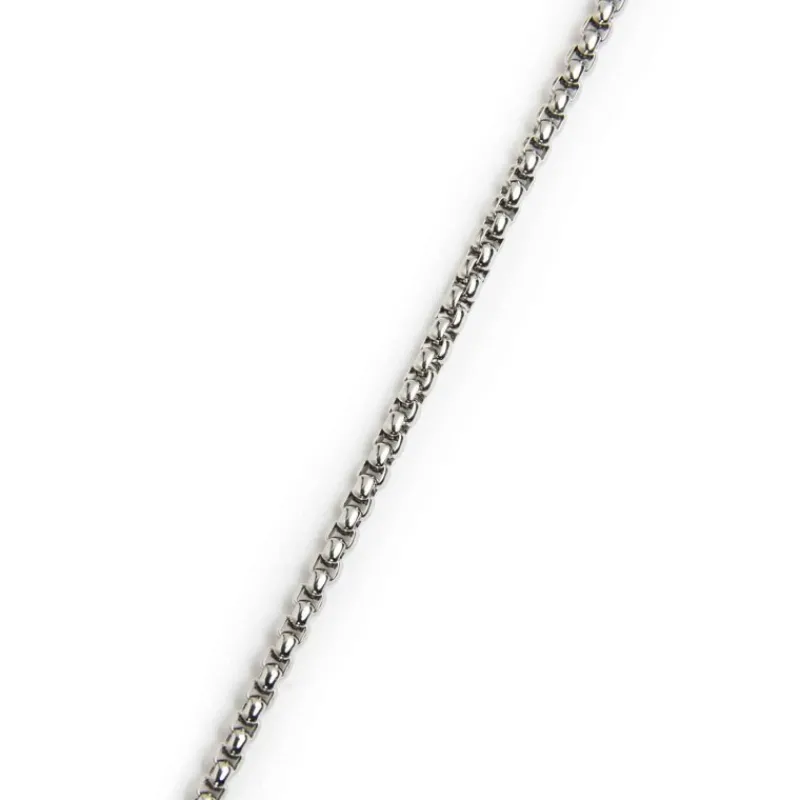 New Collana catena box rounded 3mm Collane