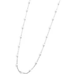 Outlet Collana catena con perle Collane