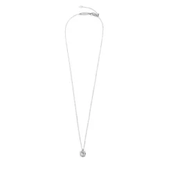 Outlet Collana catena cutting cross zircone centrale 7mm Collane