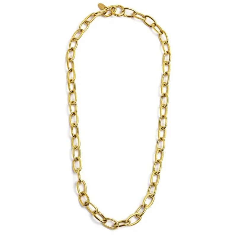 New Collana catena maglia larga Collane