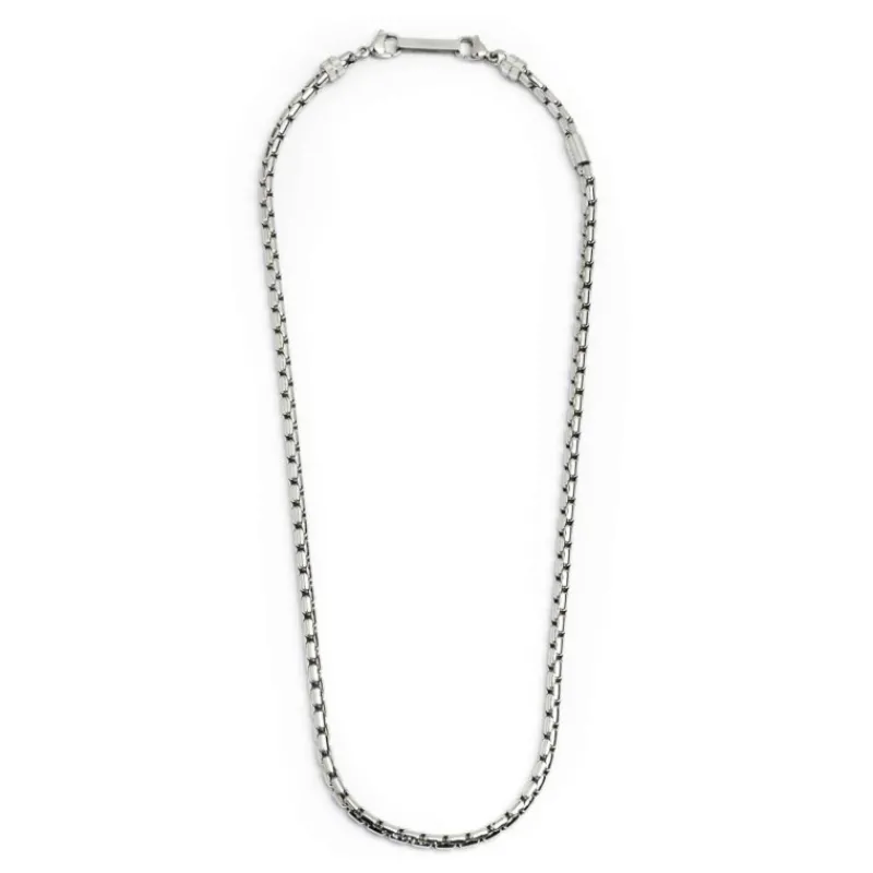 Outlet Collana catena oval box 4mm Collane